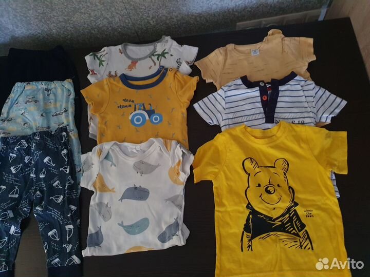 Детские вещи 68 74 пакетом
