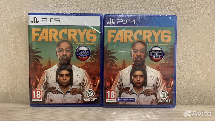 Far cry 6 ps5. Новый диск