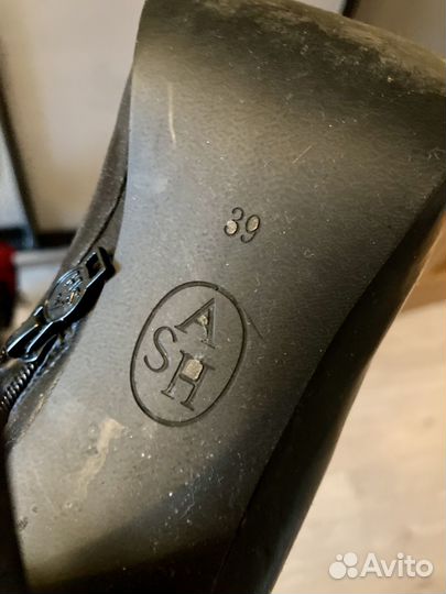 Ботильоны ASH 39 состояние очень хорошее, кожа