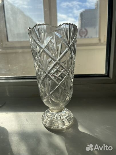 Ваза хрустальная СССР