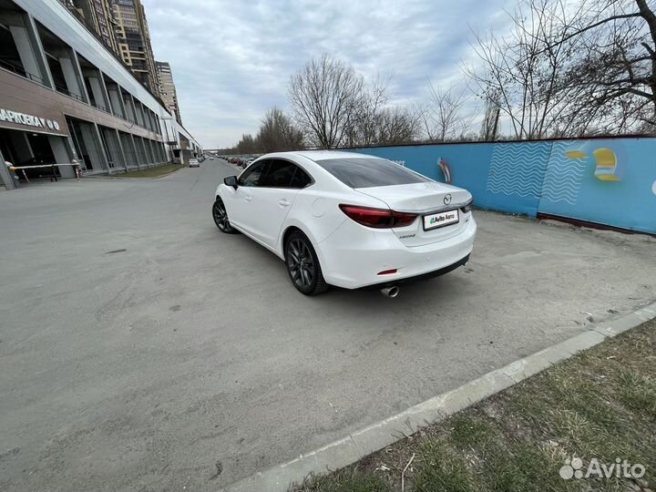 Mazda 6 2.5 AT, 2016, 117 000 км