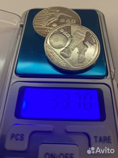 Юбилейные монеты чемпионата мира в Мексике