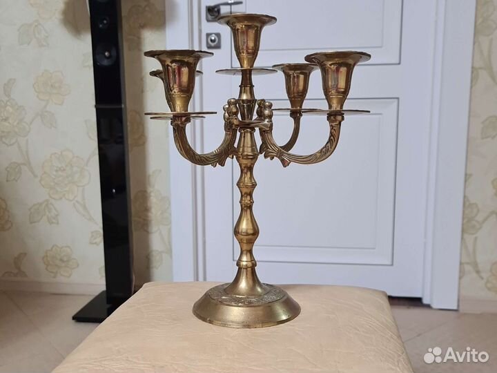 Кандилябр индийский (латунь)