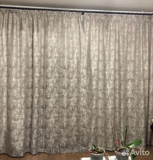 Шторы новые. 4 метра размер