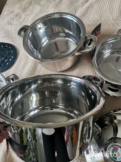 Набор посуды кастрюли monalisa