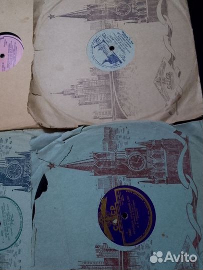 Пластинки для патефона