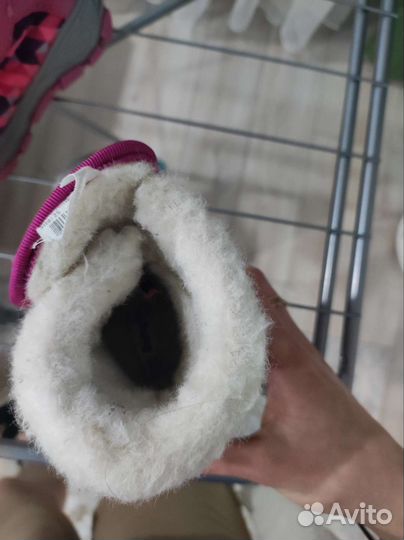 Сапоги зимние для девочки 23- 25 размер