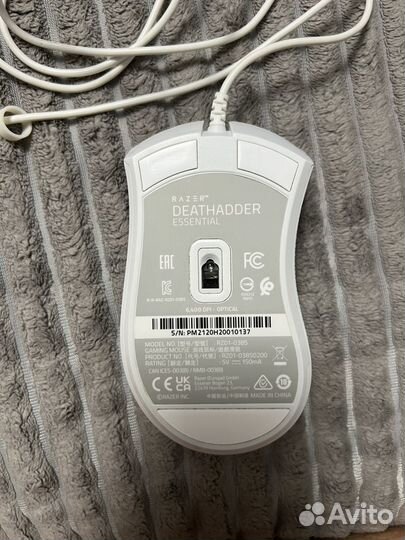 Мышь Razer Deathadder Essential Белая