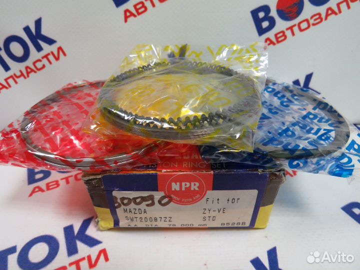Кольца поршневые NPR SWT20087zzstd