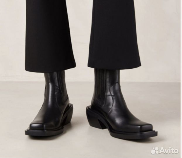 Сапоги женские натуральная кожа 36,5 Alohas