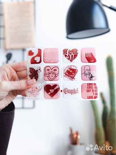 3D стикеры оптом