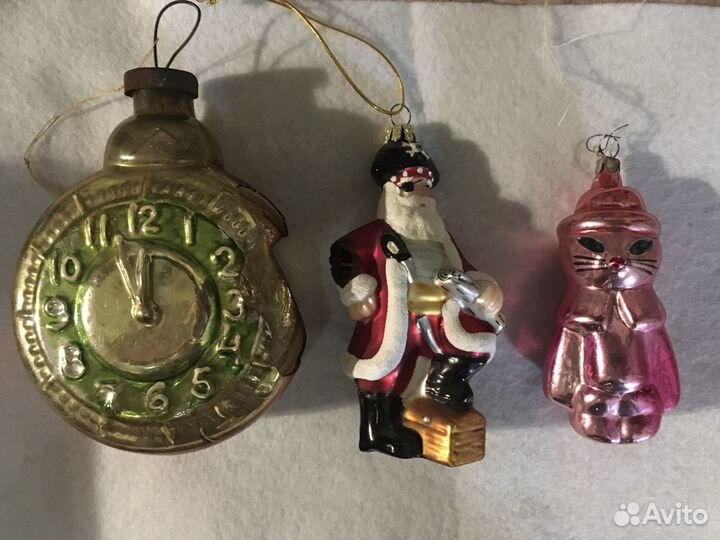 Елочные игрушки СССР в реставрацию
