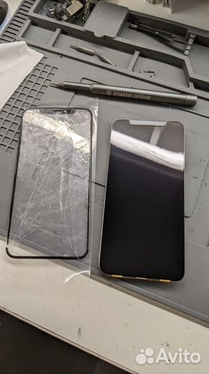 Замена стекла дисплея с сохранением родной матрицы