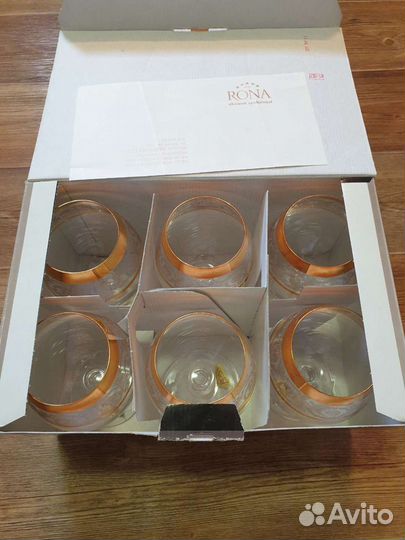Бокалы для коньяка Rona lucia и spiegelau стаканы