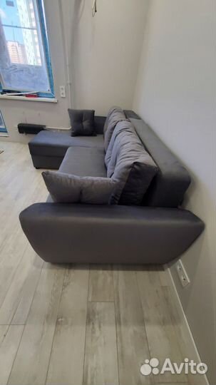 Угловой диван новый Амстердам люкс велюр