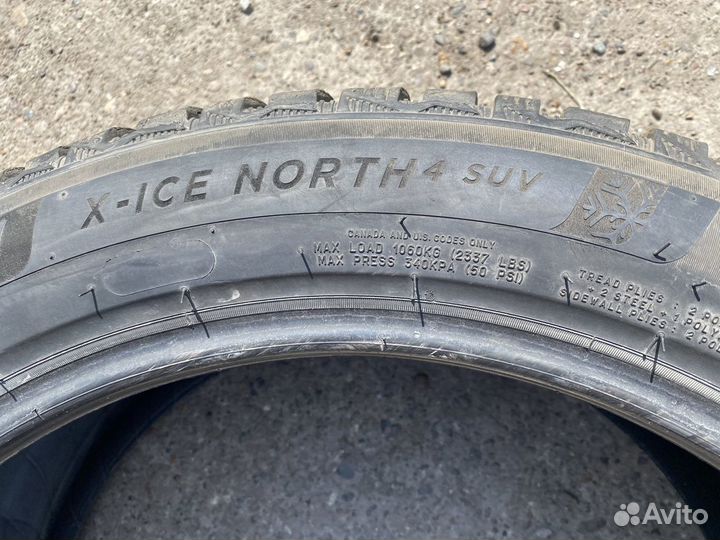 Michelin X-Ice North 4 SUV 275/45 R21 и 315/40 R21