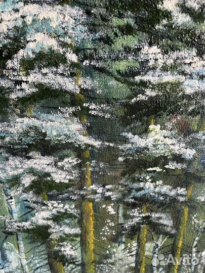 Картина маслом на холсте большая