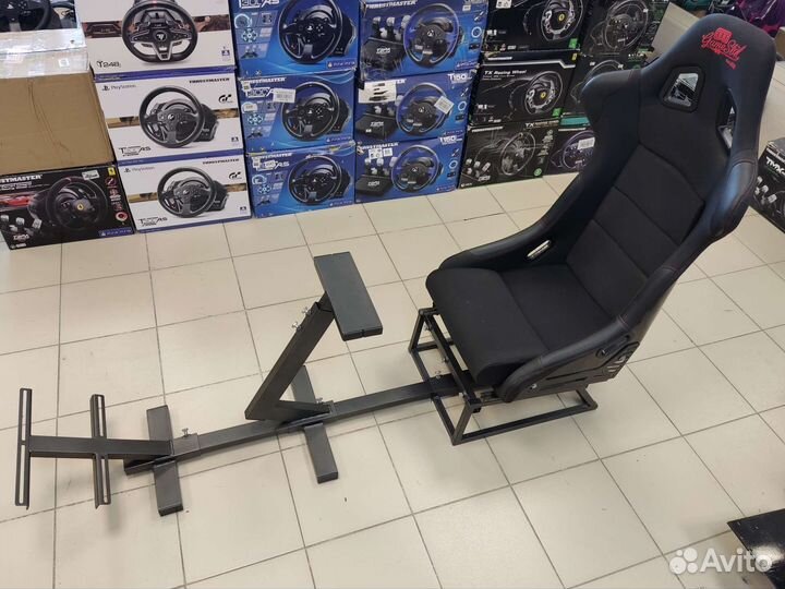 Кокпит GameStul + салазки + крепление кпп