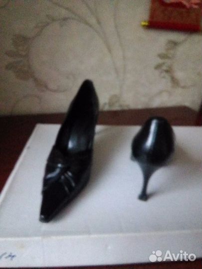 Туфли кожаные