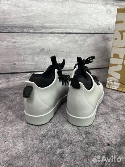 Ботинки Native fitzsimmons белые зимние мужские