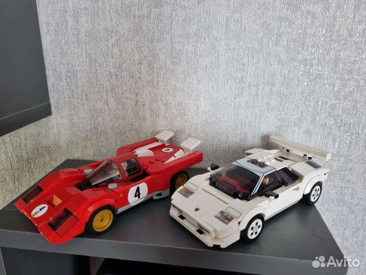 Lego speed champions Lamborghini и Ferrari
