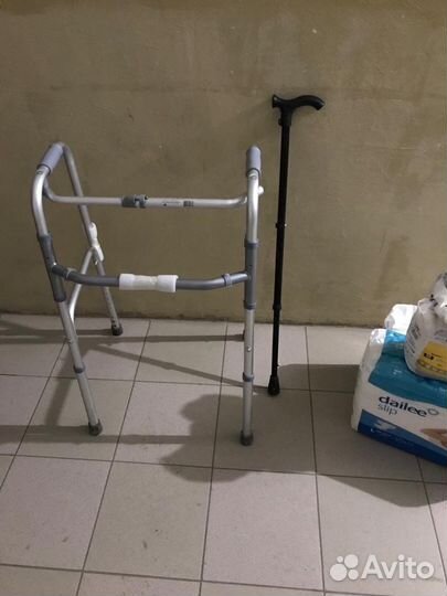 Ходунки для взрослых 2х уровневые