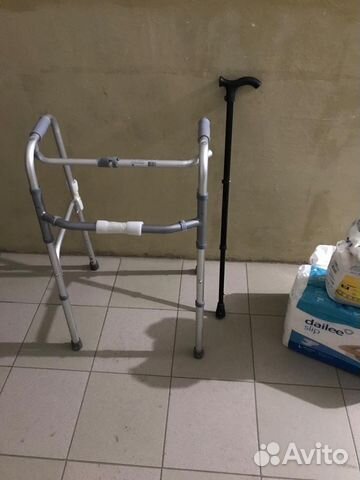 Ходунки для взрослых 2х уровневые