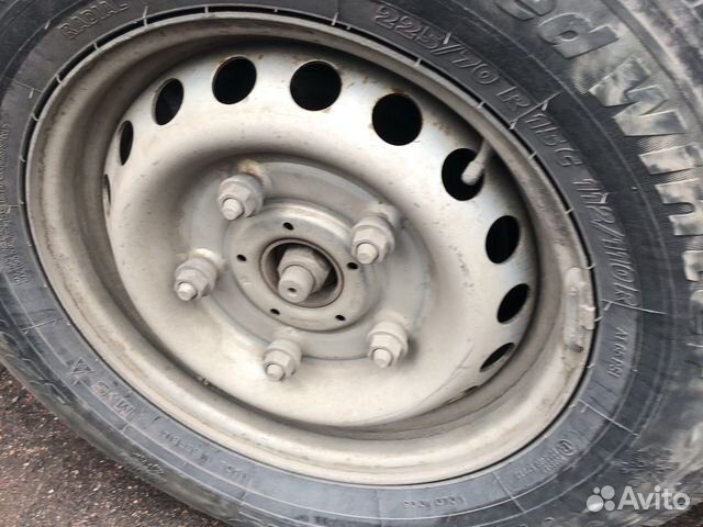 Колесо на ford transit r15