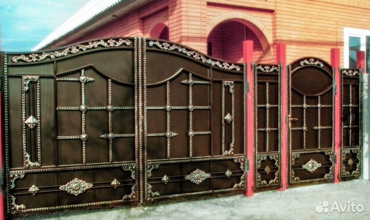 Кованые ворота