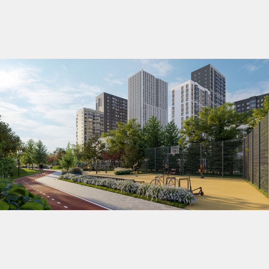 Квартира-студия, 30 м², 2/15 эт.