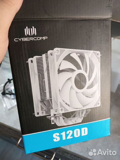 Кулер 120 4 трубки