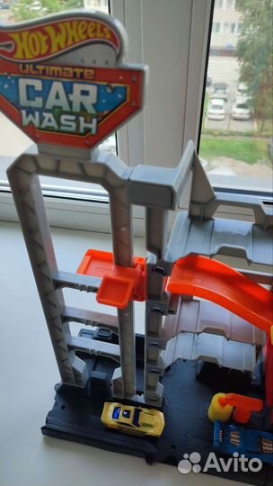 Hot wheels Сити трек автомойка