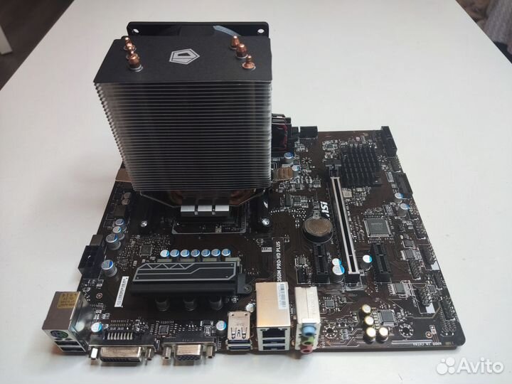 Комплект: Ryzen 3600, B350, 16Gb, кулер