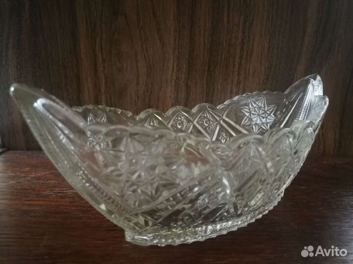 Ваза хрусталь