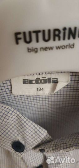 Рубашка для мальчика 134