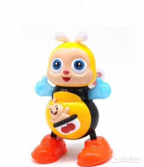 Игрушка танцующая пчелка с подсветкой Dancing Bee