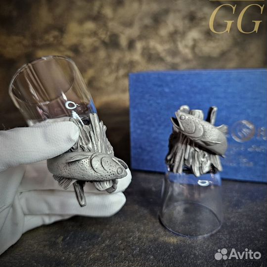 Рюмки перевертыши рыбаку