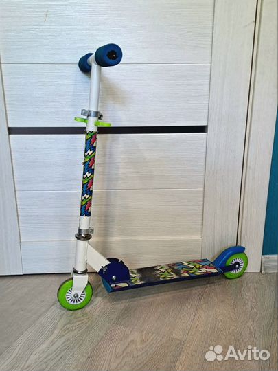Самокат детский двухколесный бу