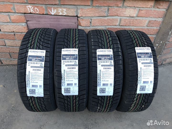 Kumho WinterCraft Ice Wi51 215/55 R17 98T