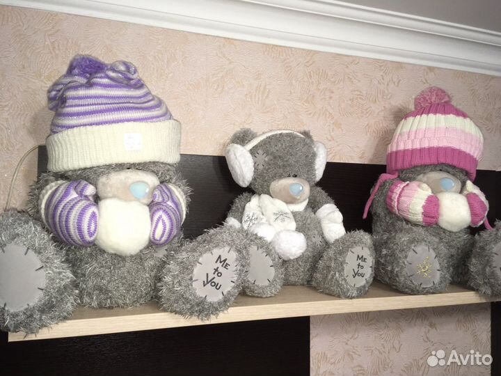 Медведи «me to you». Оригинал. Зимняя тематика