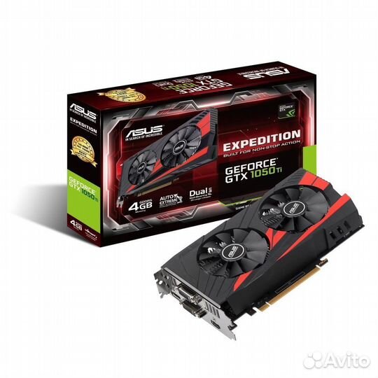Видеокарта Asus GTX 1050TI expedition