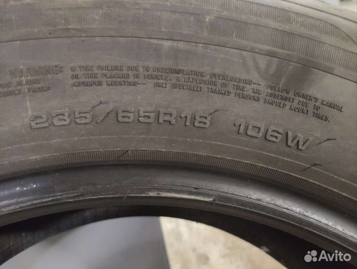 Goodyear Eagle F1 Asymmetric SUV 235/65 R18 106W