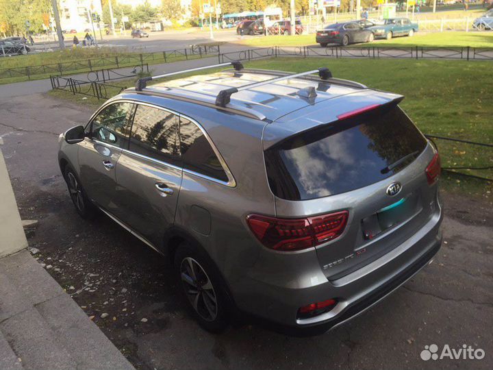 Багажник на крышу Turtle на Kia Sorento