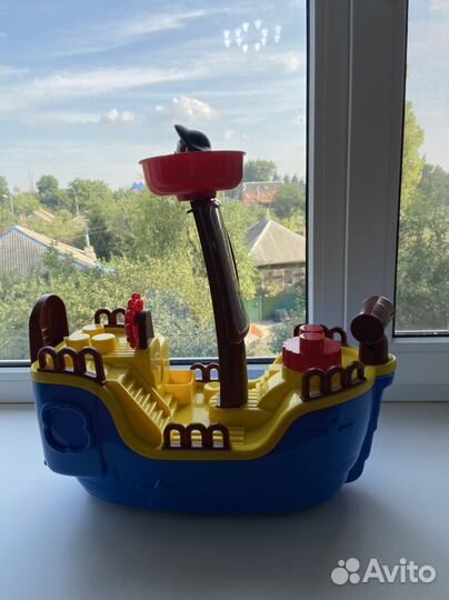 Набор «Пиратский корабль» + конструктор Полесье