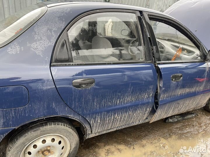 Chevrolet lanos дверь задняя правая