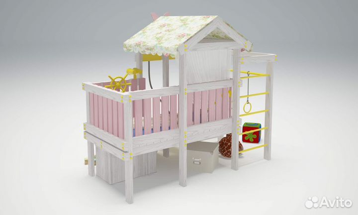 Игровой комплекс кровать для детей
