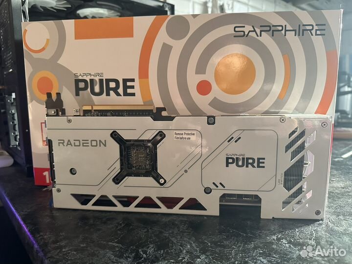 Видеокарта Amd radeon rx 7800xt Sapphire Pure