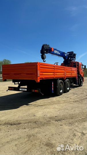 КАМАЗ 65115 с КМУ, 2017