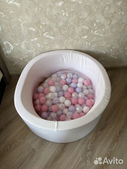 Сухой бассейн с шариками бу