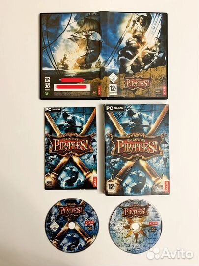 Sid Meier’s Pirates зарубежная лицензия DVD-бокс
